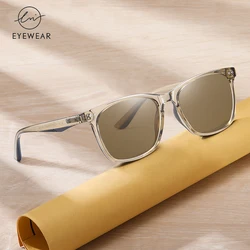 LM Brand Polarized Sunglasses Men Women Fashion Square Shades Leopard Frame Ladies Travel UV400 Goggles Driving Sun Glasses