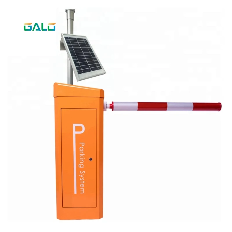 Solar Power Parking Boom Barrier Gate Arm Barrier