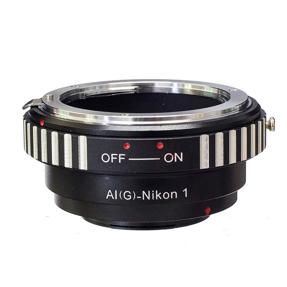 Aig-N1 Adapter For Nikon F Mount G AF-S Lens To Nikon 1 J2 J3 J4 J5 V1 V2 Camera