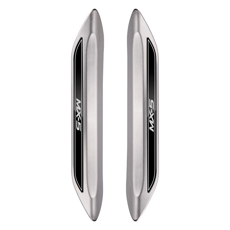 Stainless Steel Door Sill Protector Pedal Scuff Plate Cover Trims Accessoriess Car Threshold For Mazda MX-5 RF ND MX5