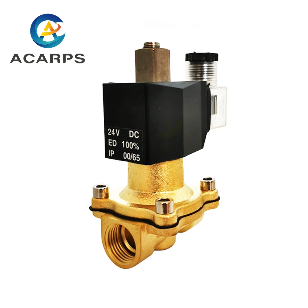 3/4 Inch Solenoid Valve Normally Open 220v Water NPT BSP High Temperature