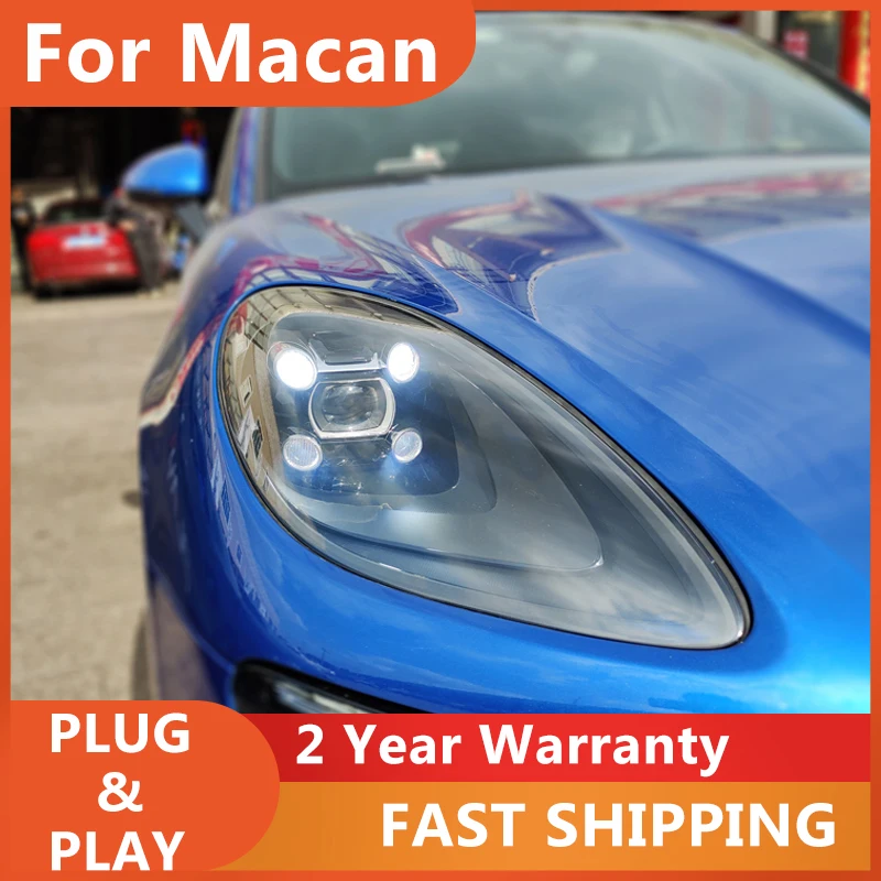 

LED Head Lamp For Porsche Macan Headlights 2014-2017 Macan 95B LED Headlight DRL Head light high beam assembly