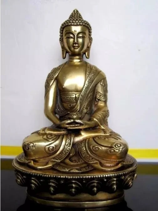 Copper Statue Tibetan Buddhis Amitabha bronze buddha statue