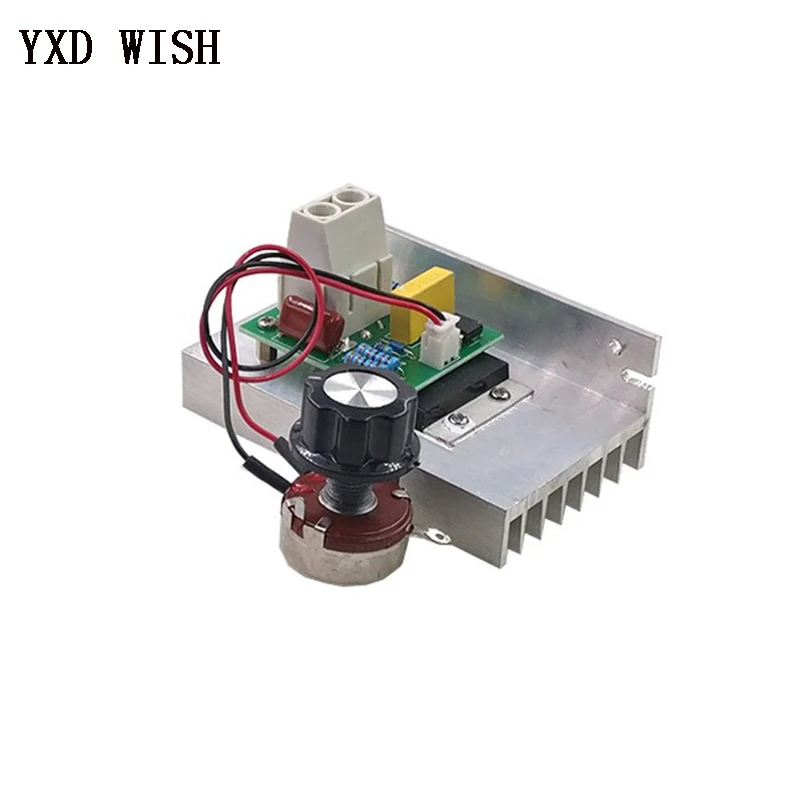 10000W Thyristor Power Regulator AC 220V SCR Dimmers High Power Electronic Digital Regulator Dimming Speed Voltage Regulator