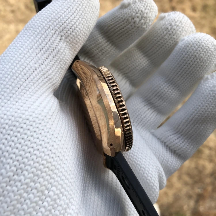 STEELDIVE 62Mas Men Diver Watch,Mens Automatic Watches Bronze Sport Wristwatches 300m Waterproof BGW9 Luminous Sapphire NH35