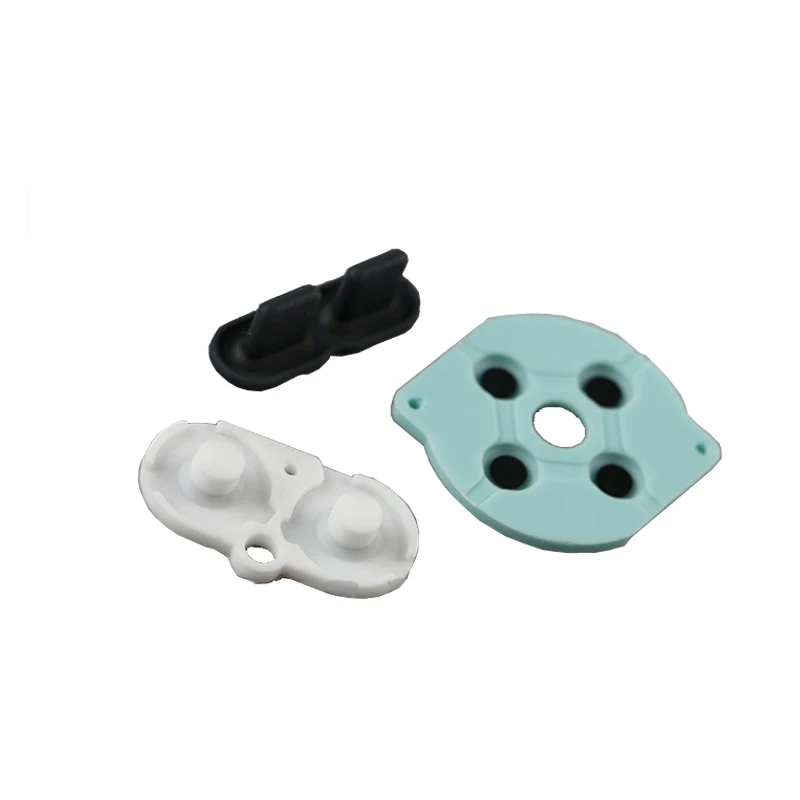 Piezas de reparación de teclado de silicona para Game Boy Classic, controlador GBP, botón conductor de goma, A-B, d-pad