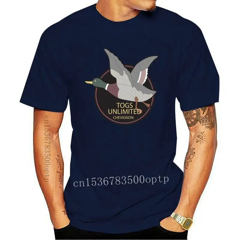 New Men T shirt Togs Unlimited Chevignon Duck Logo s Cotton Casual O-Neck Shirt funny t-shirt novelty tshirt women