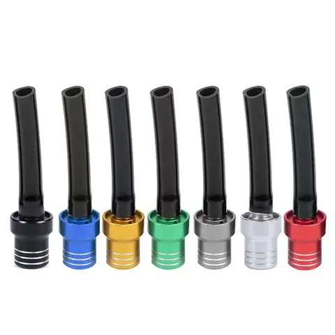 Universal Motorcycle ATV Fuel Gas Cover Air Vent Tube Breather Pit Dirt Off Road Dirt Bike Colorful Fuel Tank Capbreathable Cap