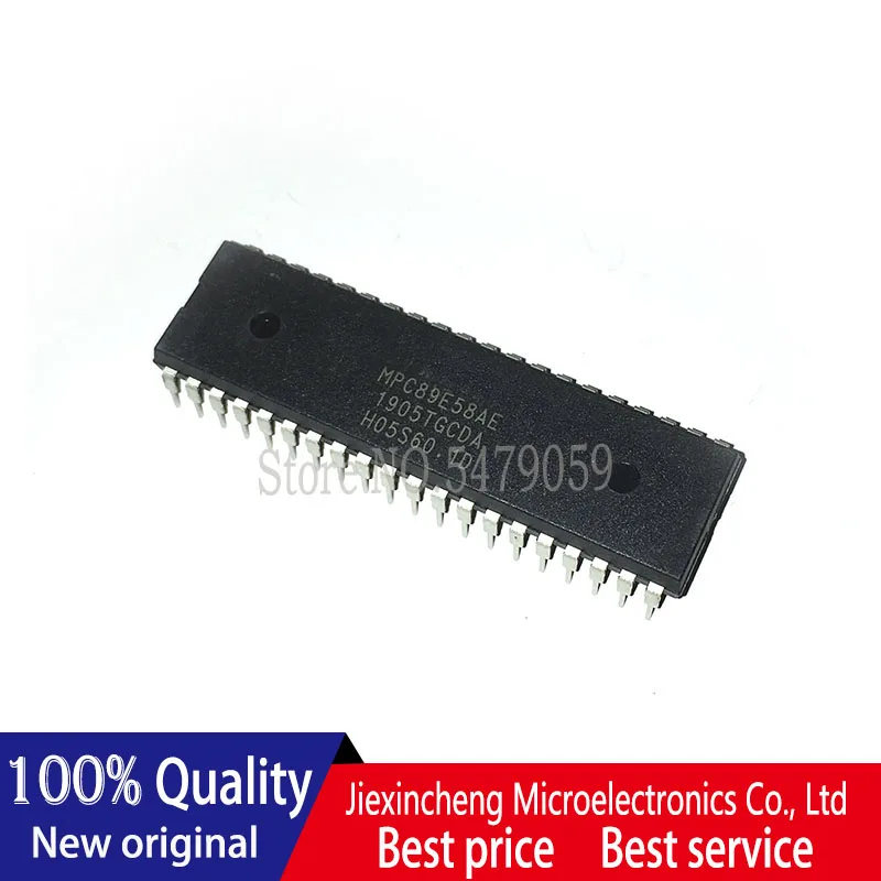 10 Chiếc MPC89E58AE MPC89E58 DIP40 Mới Ban Đầu
