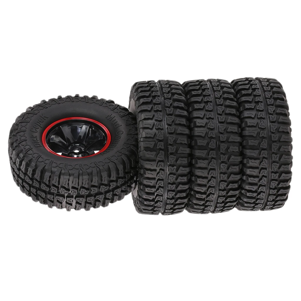 1.9 Wheels and Tires Set 103mm for 1/10 Scale RC Crawler Axial SCX10,  D90, CC01 - 4Pcs/Set