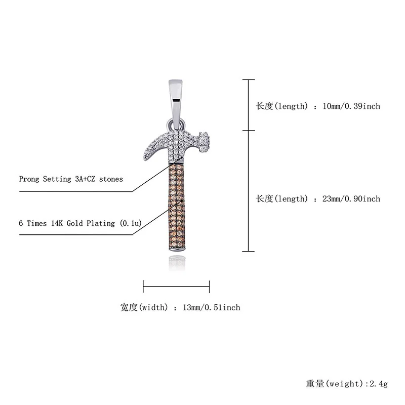 S925 فضة كامل تشيكوسلوفاكيا حجر معبد بلينغ الجليد خارج المطرقة المعلقات القلائد للنساء سحر المجوهرات قطرة الشحن