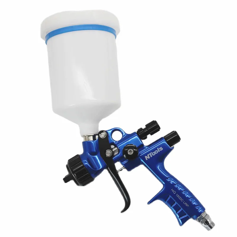 Ntools Blue Limited Edition LVLP Spray Gun Paint Gun 1.3mm Nozzle with Tank for Car New Design Painted Pistol Air Sprayer Gun