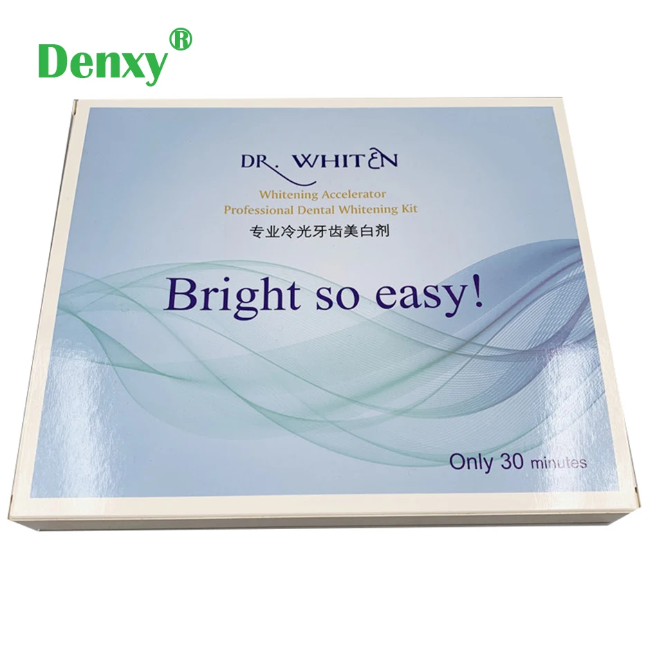 1 box DR Whiten Teeth Whitening Kit Only 30 Minutes Professional Dental Whitening Gel Tooth Whitening Accelerator Cleaning Tooth