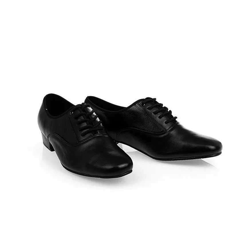 Leder Männer Tanz schuhe Sport quadratische Schuhe für Männer Erwachsene Soft Dance Latin Schuhe moderne Walzer männliche Turnschuhe erhöhen