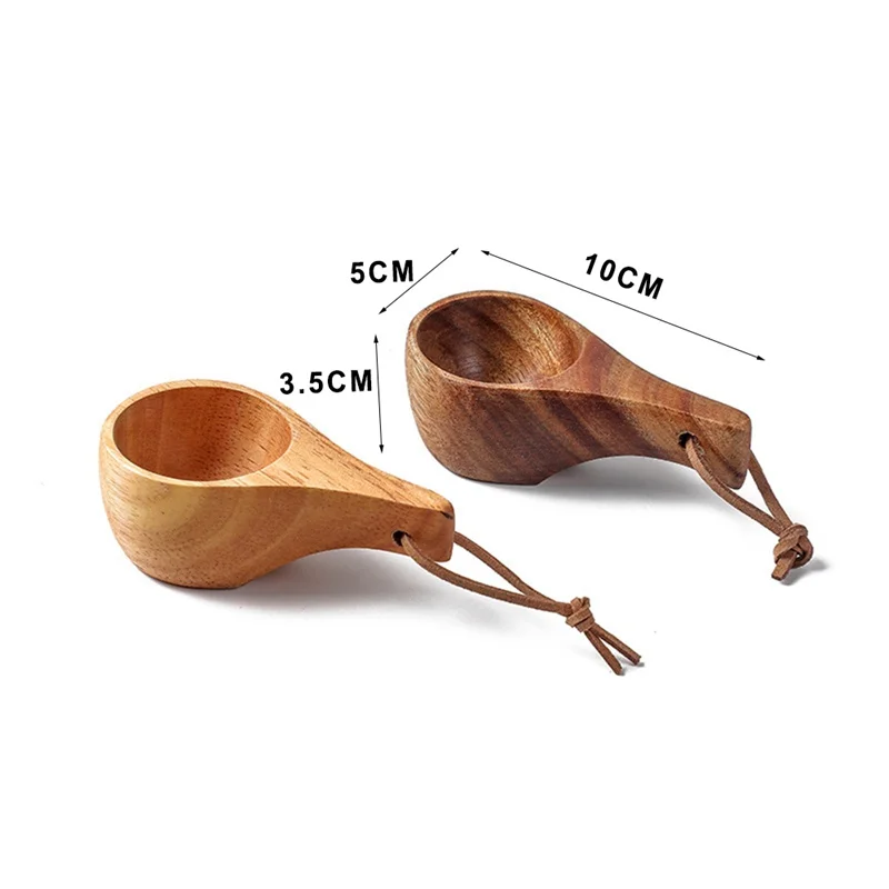 1Pc Small Acacia Wooden Spoon Scoop Tea Honey Coffee Condiment Salt Sugar Spoon Cooking Tools Kitchen Gadgets