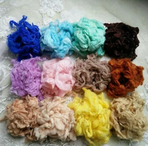 66s 20g Merino Wool Fiber Roving For Needle Felting Hand Spinning DIY Fun Doll Needlework Raw Wool Felt poke