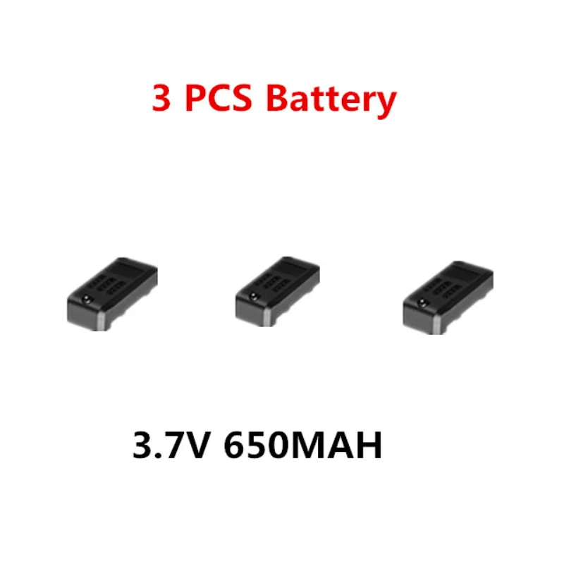 V8 Mini Drone batteria di ricambio 3.7V 650 mAh batteria volo 10 minuti 4D-V8 elica Maple Leaf uso per batteria Drone 4D-V8