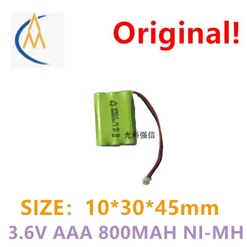 Brand new autentyczne 3.6V AAA 800MAH Ni MH akumulator bezprzewodowy sub carrier telefon stacjonarny 2.0 zabawki model samolotu