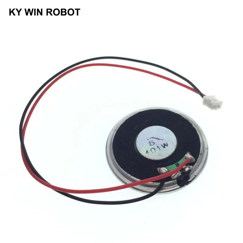 2pcs/lot New Ultra-thin speaker 4ohms 1 watt 1W 4R speaker Diameter 40MM 4CM thickness 5MM with PH2.0 terminal wire length 20CM