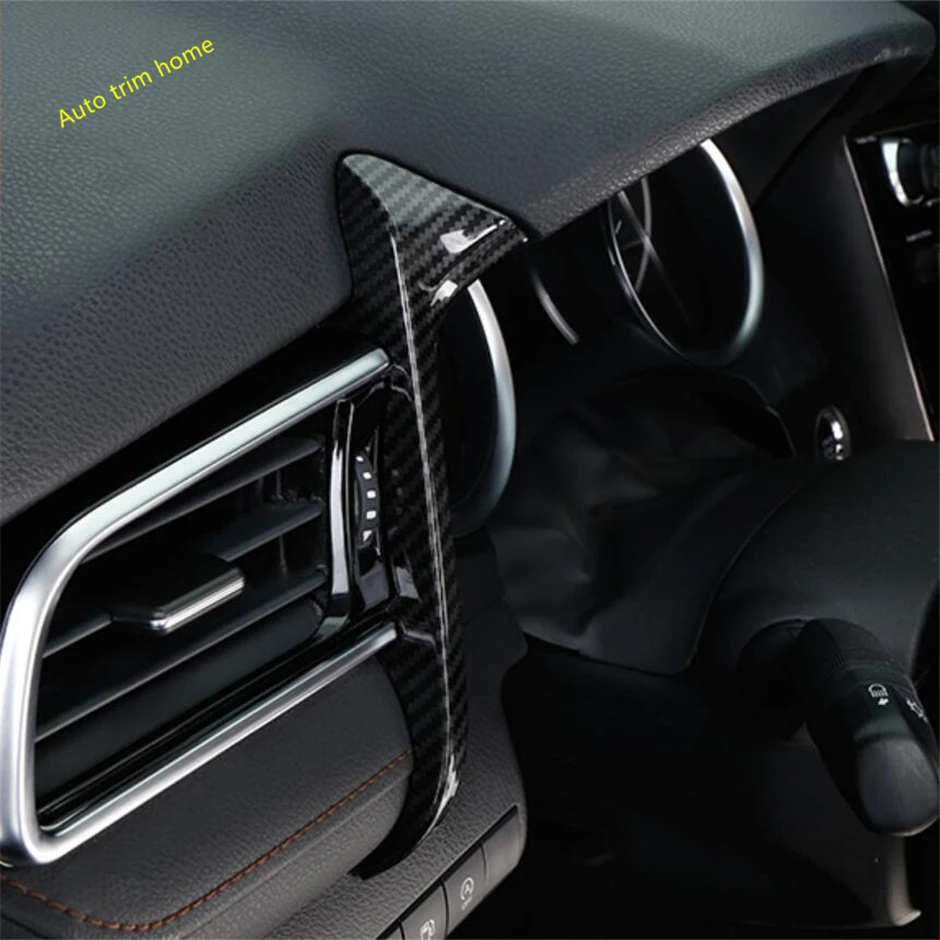 

Dashboard Side Air Conditioning AC Outlet Vent Decor Strip Cover Trim Fit For Toyota Camry 2018 - 2022 Accessories Car-styling