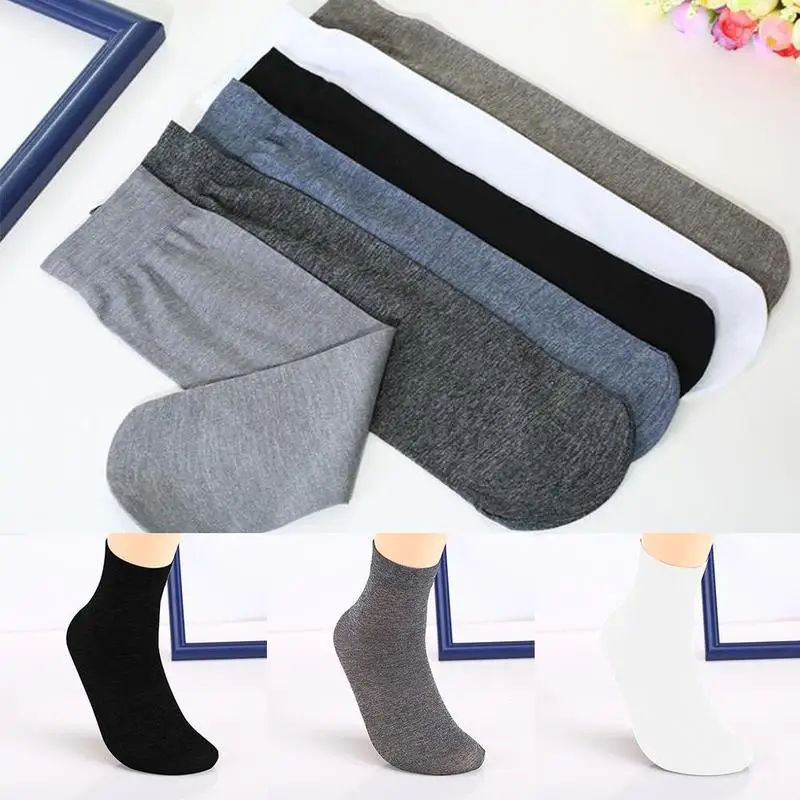 Chaussettes classiques pour hommes et femmes, chaussettes de sport décontractées, noir et gris, cyclisme, course à pied, basket-ball, football, documents