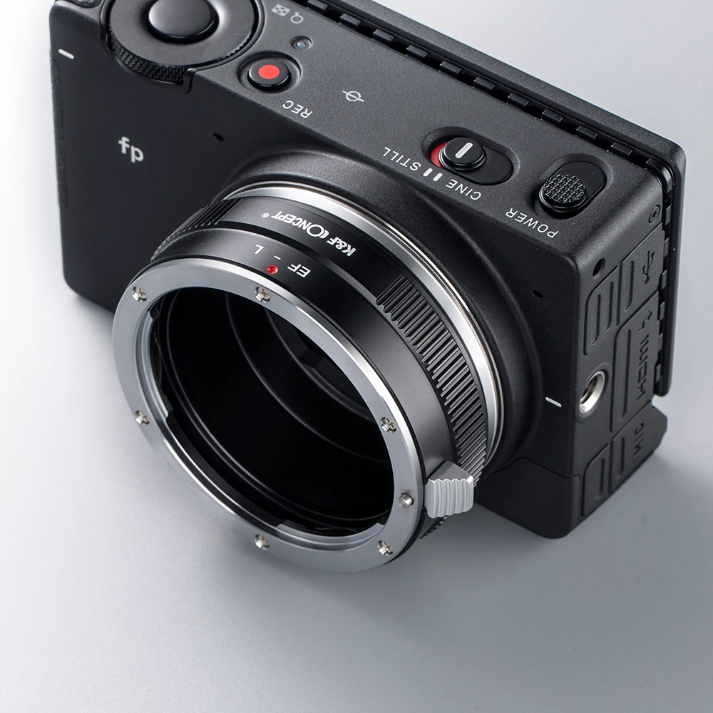 K&F Concept EOS-L Lens Mount Adapter for Canon (EF/EF-S) Lens to Sigma Leica Panasonic L Mount Mirrorless Camera Body