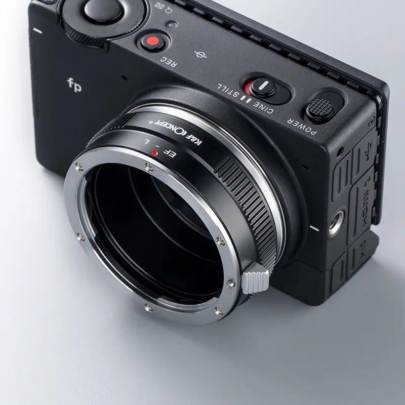 K&F CONCEPT EF-L Manual Focus Lens Mount Adapter for Canon EOS EF EF-S Lens to Sigma Leica TL CL Panasonic L Mount Camera Body - Image 6