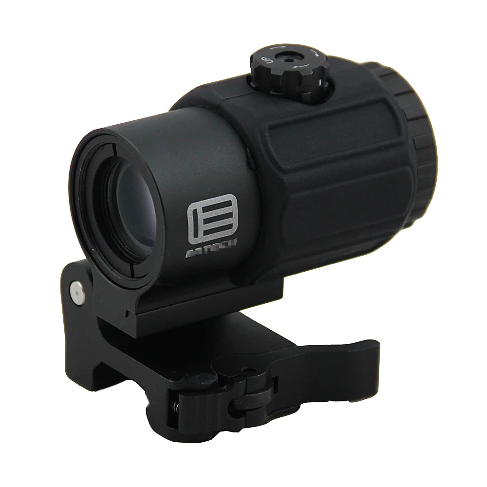 

Tactical G43 Magnifier Hunting 3X Magnifier G43.STS Rifle Scope with Switch to Side STS Quick Detachable QD Mount fit 20mm rail