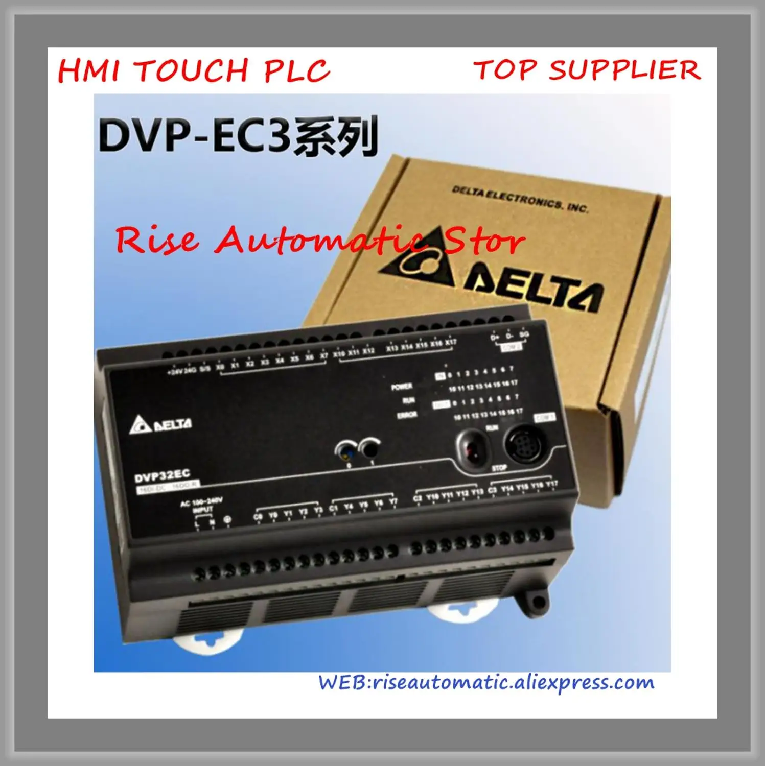 Imagem -03 - Plc Dvp32ec00t3 Dvp48ec00r3 Dvp48ec00r3 Dvp48ec00t3 Dvp60ec00r3 Novidades Plc Novo Plc Original