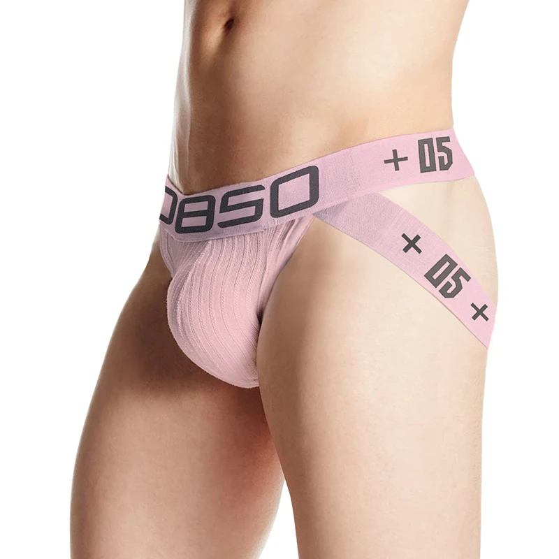 0850 Brand Men Underwear Sexy Gay Jockstrap Cotton Breathable U Pouch Fashion Underpants Men Thong Sexy Bikini Sissy Lingerie