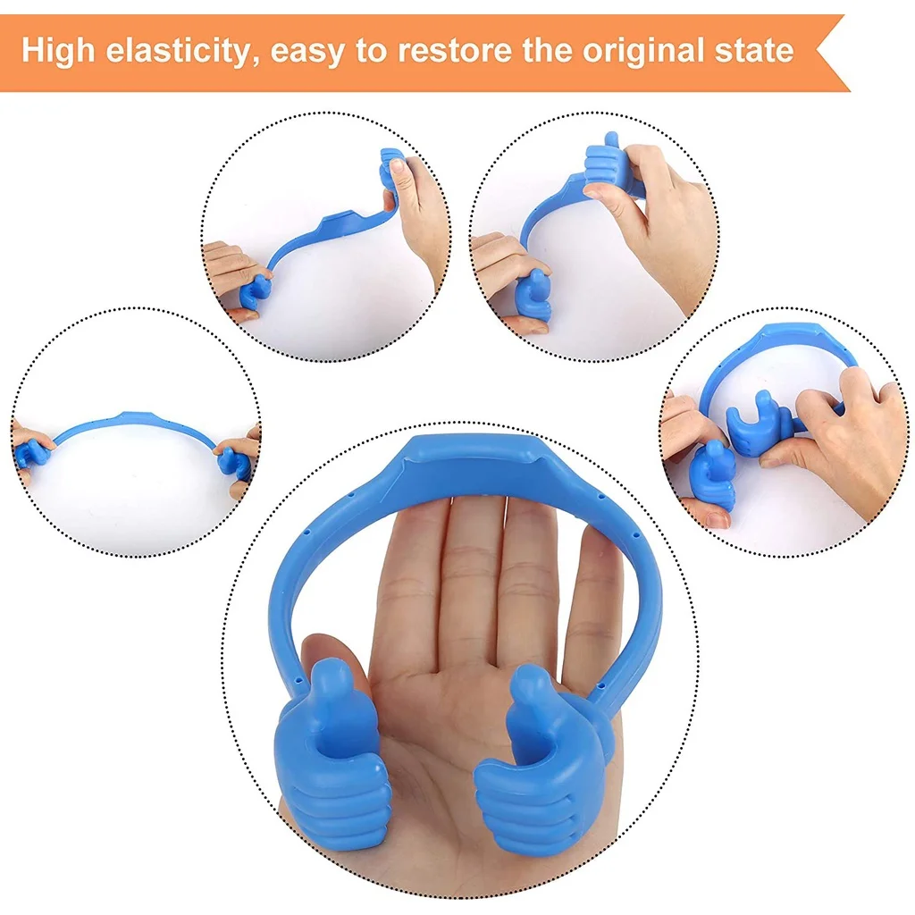 Soporte de teléfono móvil de escritorio de alta calidad, soporte para pulgar, soporte para tableta, soporte perezoso para Iphone 13, 12 Pro, Samsung, Huawei