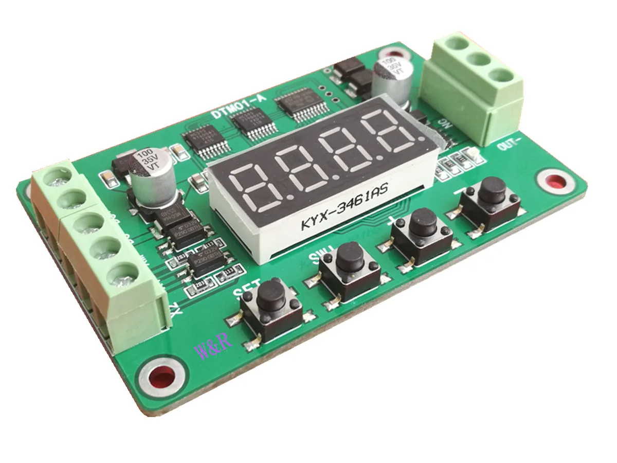 Dtm01 Multi Function Transistor Module / Delay / Self-locking / Cycle / Timing / DC / Solid State Relay