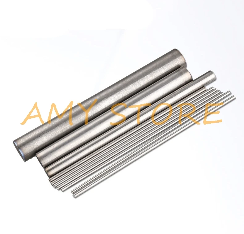 4pcsRound Titanium Ti Bar Grade 5 GR5 TC4 Metal Rod WireStick Diameter 1/1.5/2/2.5/3/3.5/4/4.5/5/6/7/8/9/10/12/13mm Length 250mm