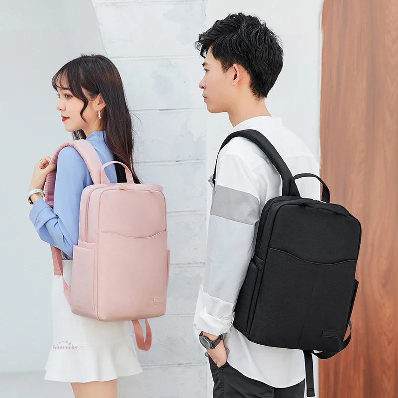 Women Backpack Waterproof Travel Back pack For 13 14 15.6 16 Inch Laptop Shoulder Bag Girl Handbag Business Men Rucksack Mochila