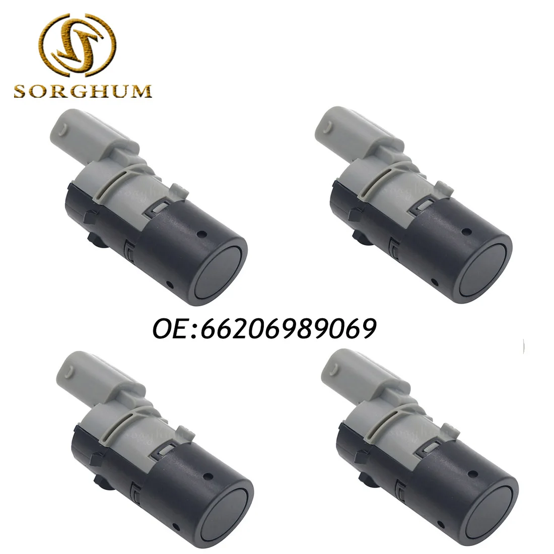 SORGHUM 4PCS 66206989069 Parktronic PDC Parking Sensor For BMW E39 E46 E53 E60 E61 E63 E64 E65 E66 E83 X3 X5 Parking Assistance