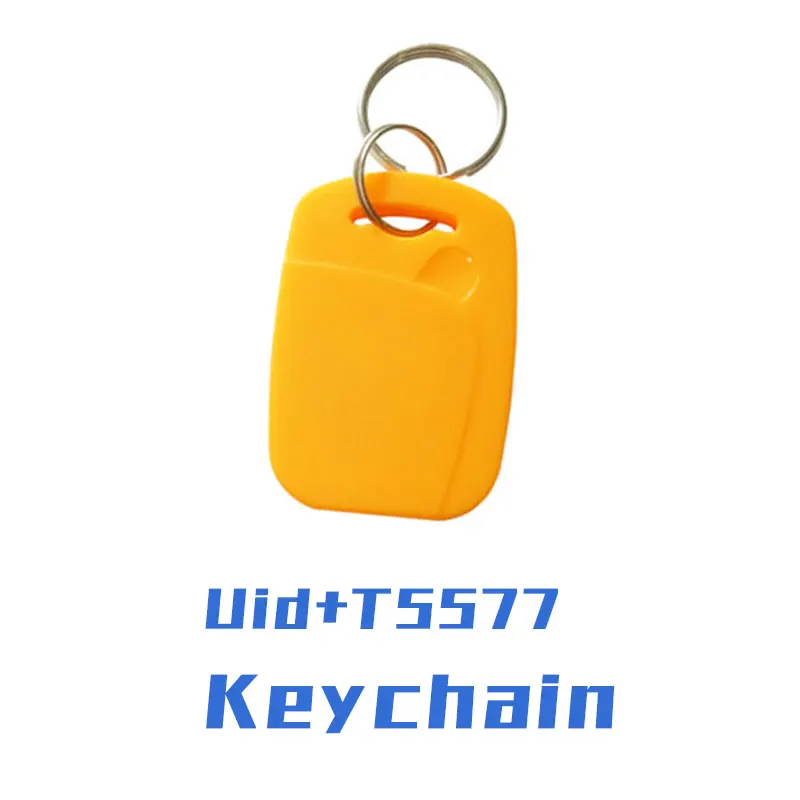 5/10PCS RFID Tag Smart Dual Frequency Chip 125Khz T5577 EM4305 Rewritable Keyfobs 13.56Mhz NFC S50 Clone Copy Token Keychain