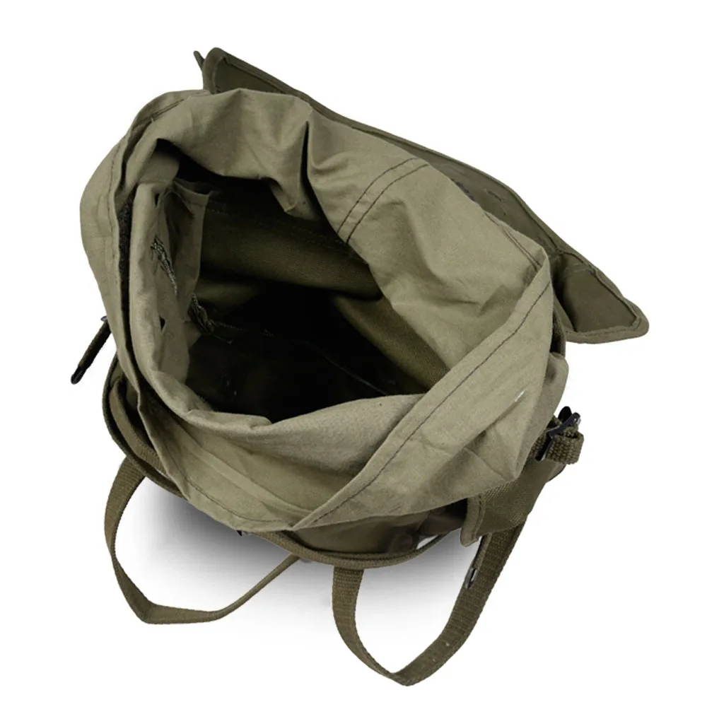 WWII WW2 UNS ARMEE M1945 OBEREN PAKET PACK SUBPACKAGE LEINWAND TASCHE WANDERN RUCKSACK