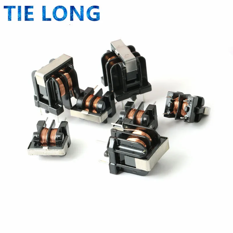 5PCS/LOT UU10.5 UF10.5 Common Mode Choke Inductor 10mH 20mH 30mH For Filter Inductance Pitch 10*13mm Copper wire Common Inductor