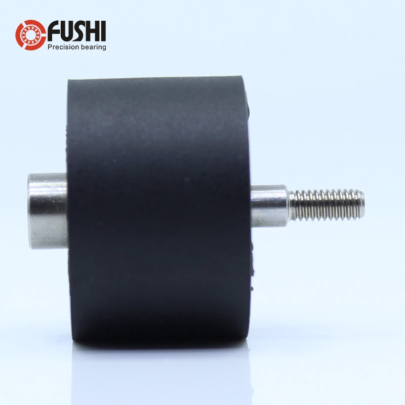 PU 635 bearing 5*30*30 mm Shaft 5mm Driven roller conveyor belt double bearing wear-resistant guide wheel for Elevators