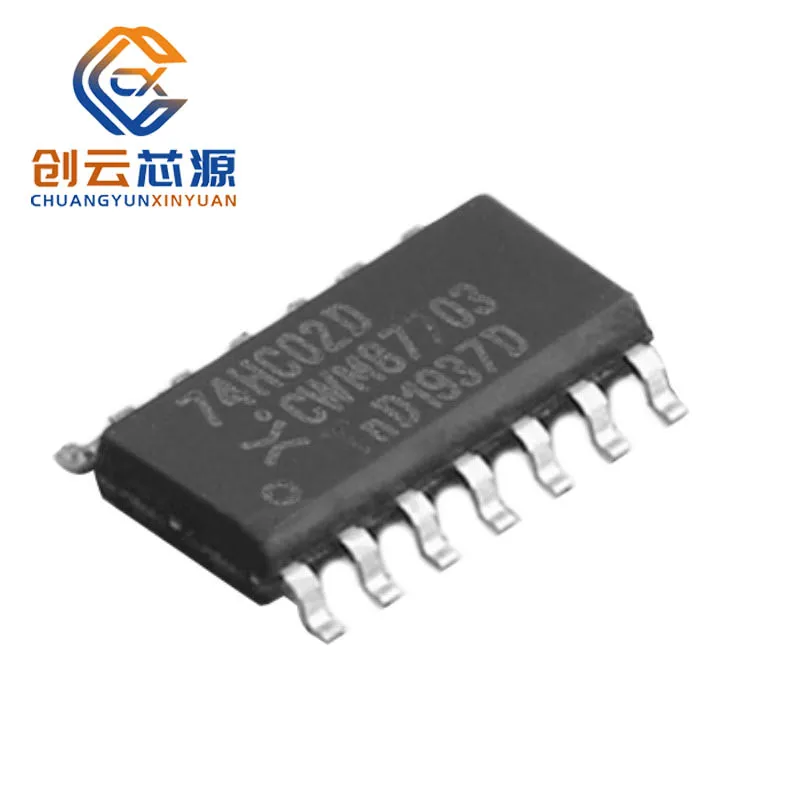 10Pcs New Original 74HC02D SO-14 74HC 74HC02 Arduino Nano Logic Circuit Integrated Circuits