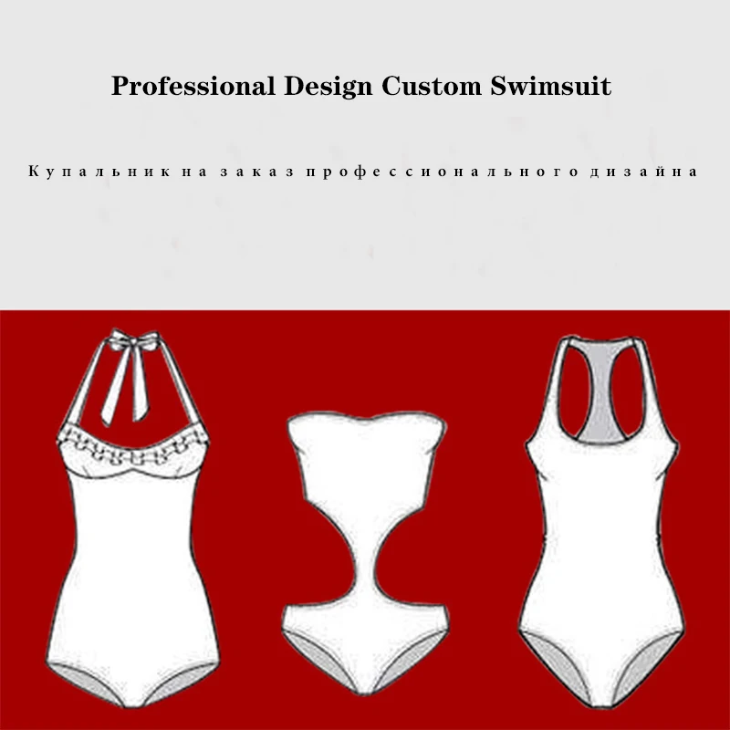 Professional design custom swimsuit please contact us before buying