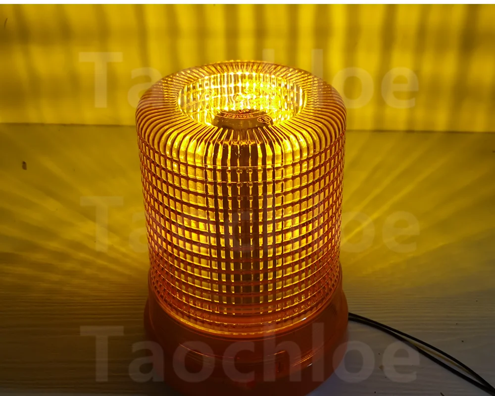 2pcs Amber led Strobe lamp 24v Flash light Roof lamp Running Top Lights for Benz  For Kenworth Freightliner  For Scania