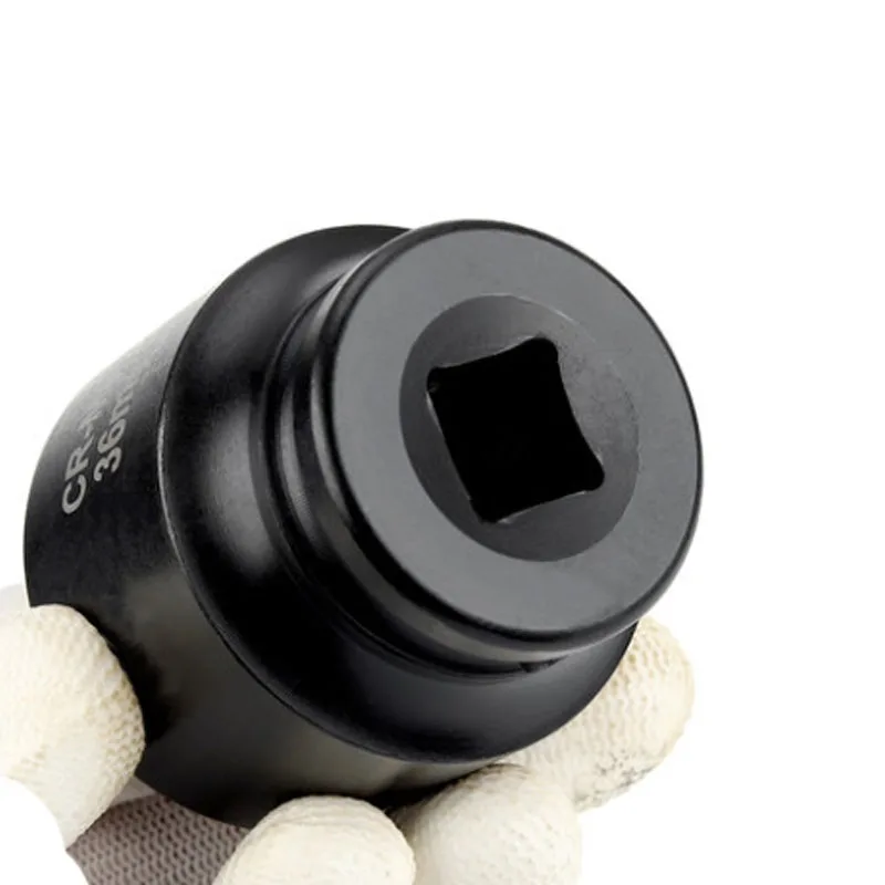 Soquete adaptador de impacto curto 1/2 ", soquetes elétricos 6 pontos para impacto de ar, ferramentas pneumáticas 10 12 13 14 16 17 18 19 21 24mm