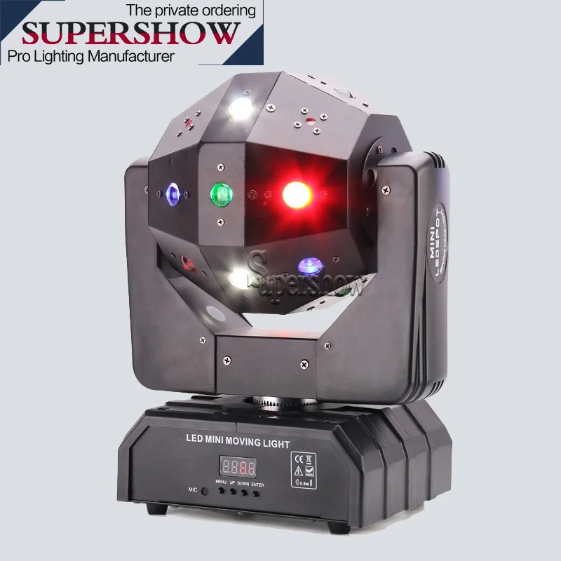 Unlimited Rotate Magic Ball Laser disco LED Strobe 16x3w rgbw LED Beam Moving head Magic light for dj ktv bar effect lighting