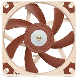 NOCTUA NF-A12X15 Ultra-thin Case Fan PWM Intelligent Temperature Control 12cm Silent Computer Cooling 12015 PWM CH.BK.S Black