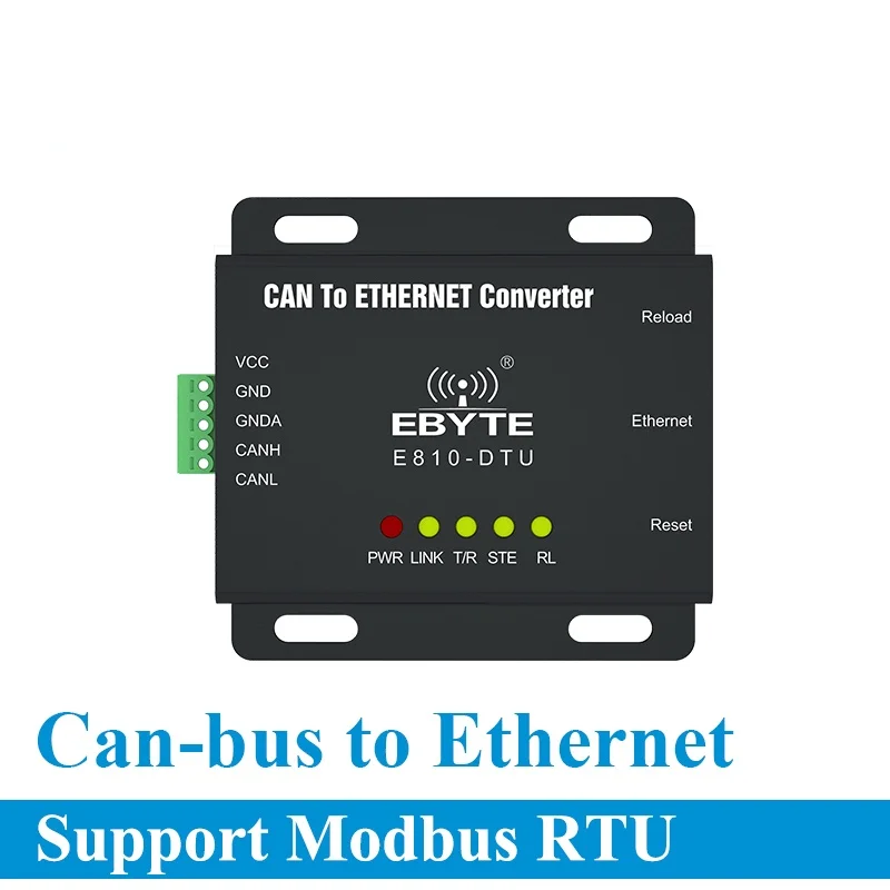 Ethernet to CAN Bus Two Way Transparent Transmission Wireless Modem E810-DTU(CAN-ETH)