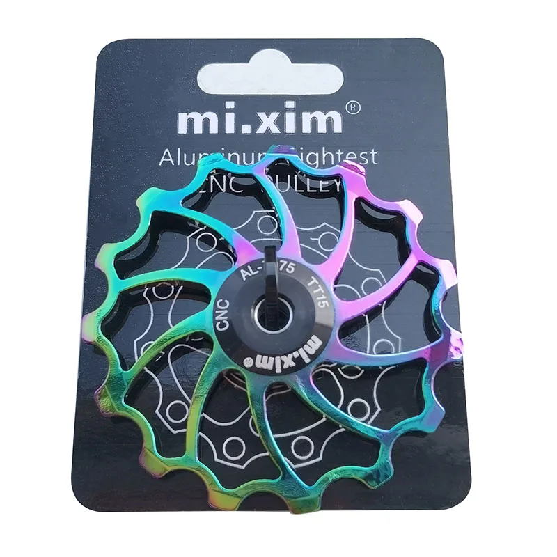 2021 New Bicycle Ceramics Rear Derailleur 14T 15T 16T 17T 18T Jockey Wheel Road MTB Guide Bike Ceramics Bearing Bicycle Parts