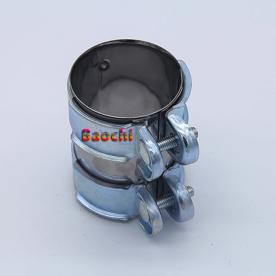 Exhaust Clamp Turbo Exhaust Downpipe Flanges Stainless Steel Pipe Connector 65*95mm 1K0253141P 1854 891 For A5 A6 Q5 Q7 A4 A8