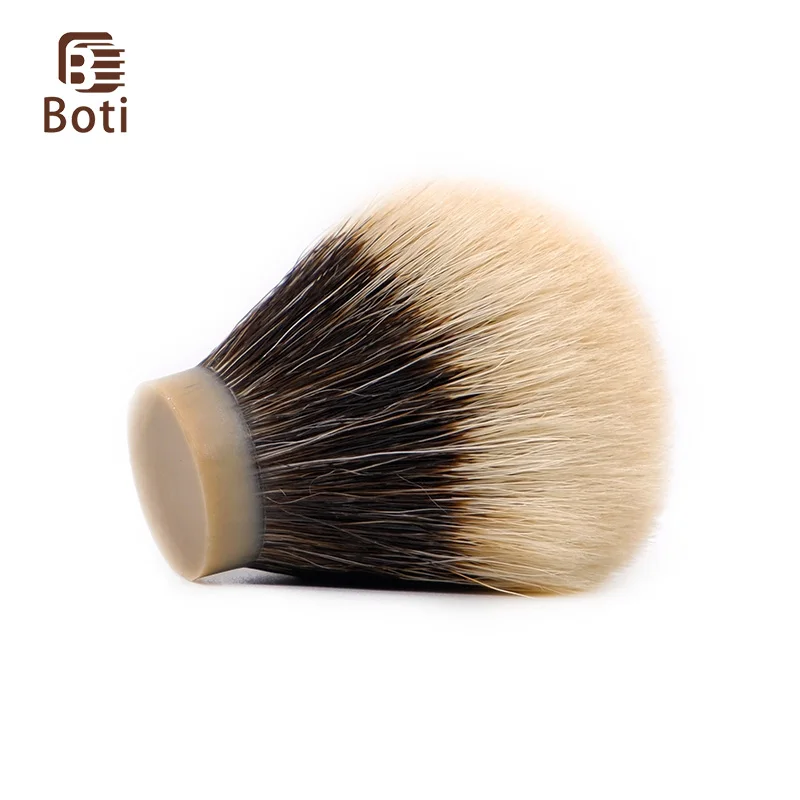 Boti Brush-SHD NC Finest Two Band Badger Hair Knot Gel Tip Bulb Type Daily Barber Beard Care Tool Beard Shaping Kit