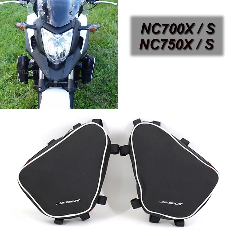 

New Motorcycle For Honda NC700X NC700S NC750X NC750S Frame Crash Bar Bags Tool Travel Bag NC 700 750 X NC 700 750 S